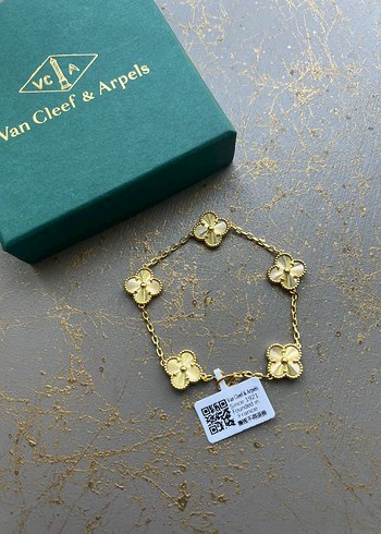 Van Cleef & Arpels Altın Zincir Bileklik