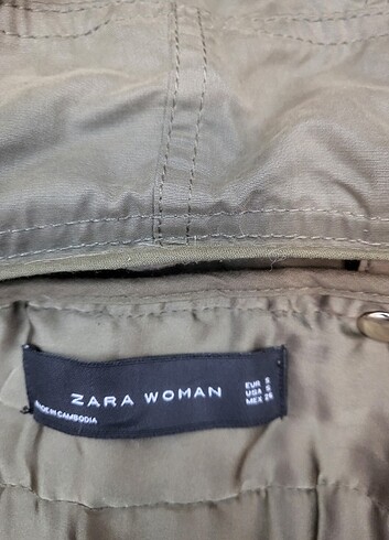 Zara ici yelekli mont - Görsel 2