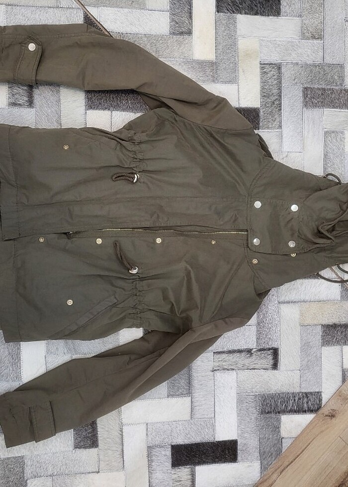 Zara ici yelekli mont - Görsel 5