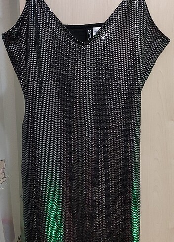 m Beden siyah Renk H&M elbise 