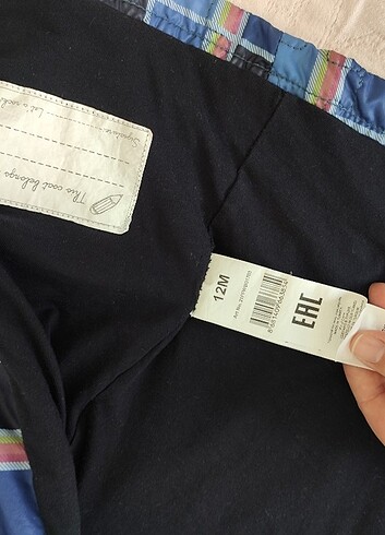 12-18 Ay Beden çeşitli Renk BG mont