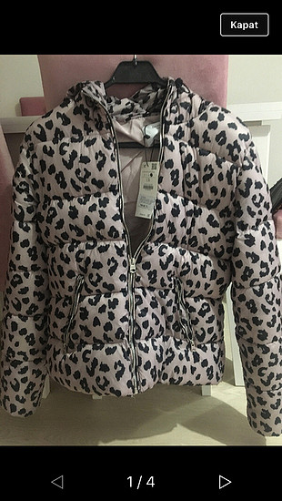 l Beden Bershka leopar mont