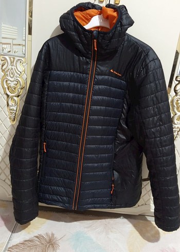 Erkek Siyah Fermuarlı Kayak Ceketi - Görsel 2