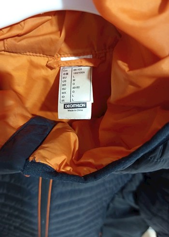 Erkek Siyah Fermuarlı Kayak Ceketi - Görsel 4