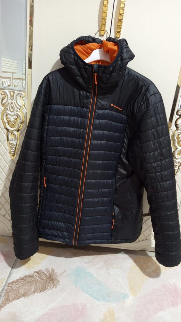 Erkek Siyah Fermuarlı Kayak Ceketi - Görsel 2