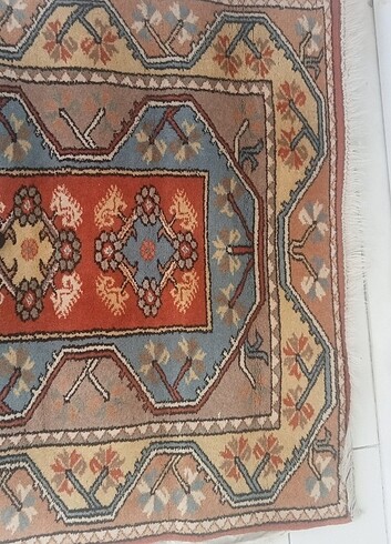  Beden Tamamen yün Isparta halısı 