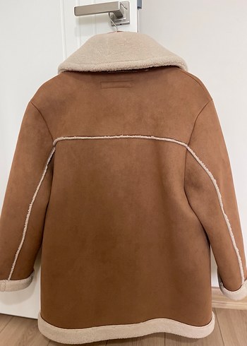 Zara Zara kadın süet kürklü mont