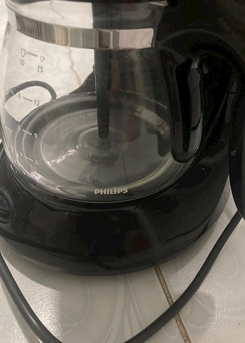 Siyah Philips filtre Kahve Makinesi - Görsel 3