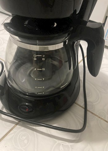 Siyah Philips filtre Kahve Makinesi - Görsel 2