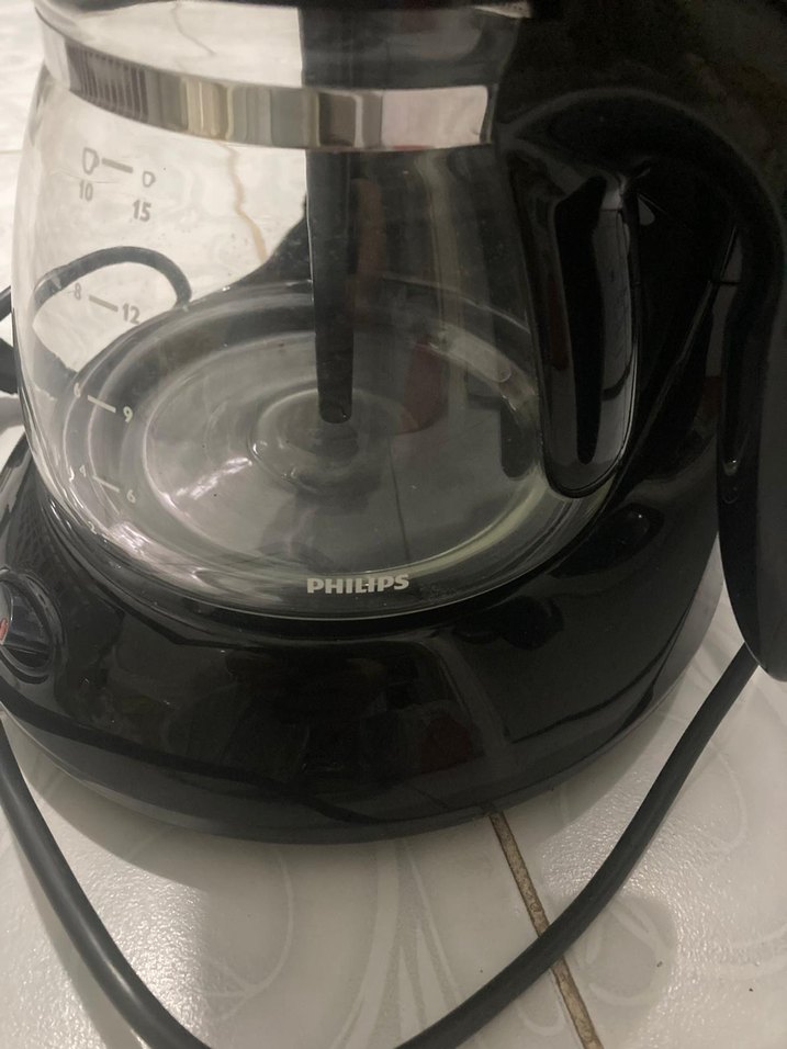 Siyah Philips filtre Kahve Makinesi - Görsel 3