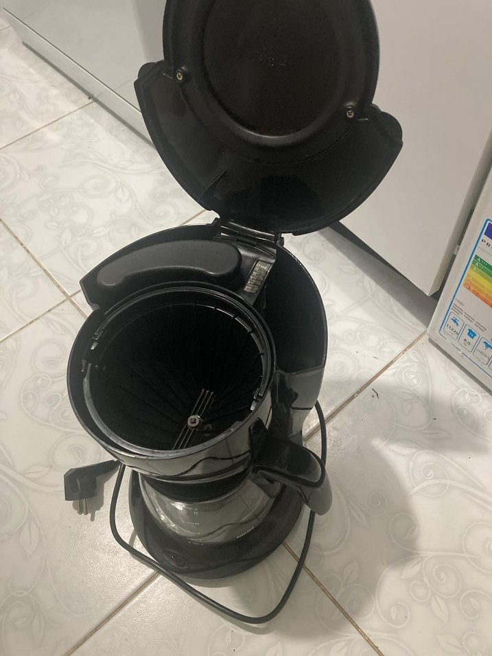 Siyah Philips filtre Kahve Makinesi - Görsel 4