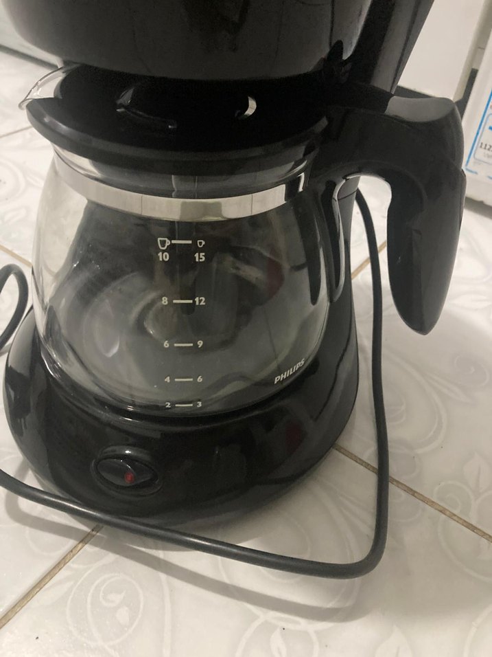 Siyah Philips filtre Kahve Makinesi - Görsel 2