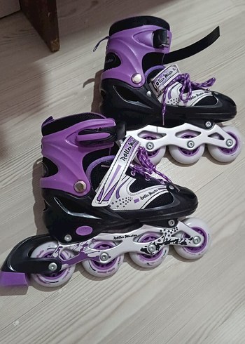 Mor Yılan Desenli çocukPaten - Görsel 3