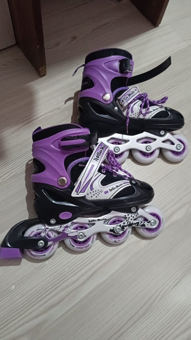 Mor Yılan Desenli çocukPaten - Görsel 3