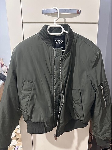 s Beden haki Renk Zara bomber ceket