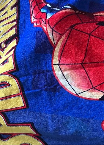 Mavi Örümcek Adam Plah Havlusu - Görsel 2