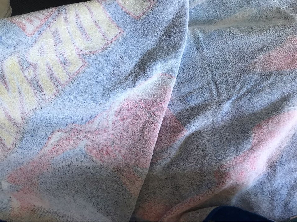 Mavi Örümcek Adam Plah Havlusu - Görsel 3