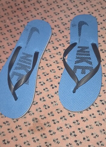 Sıfır parmak arası terlik pembe kırmızı ve mavi  - Görsel 9