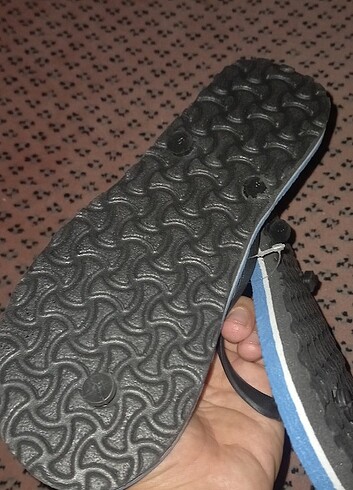 Sıfır parmak arası terlik pembe kırmızı ve mavi  - Görsel 10