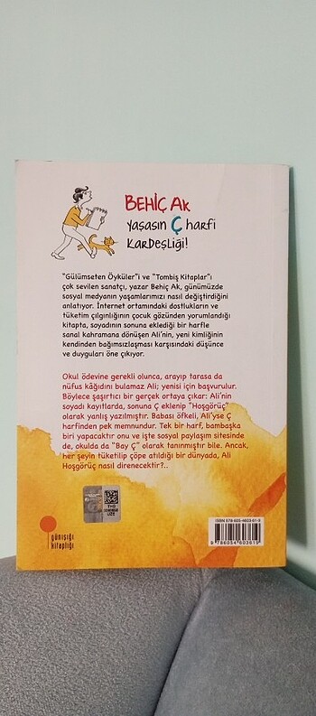  Behiç Ak Yaşasın Ç harfi kardeşliği kitabı ayraçlı