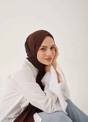 Kırinkıl İpeği Acı Kahve Şal