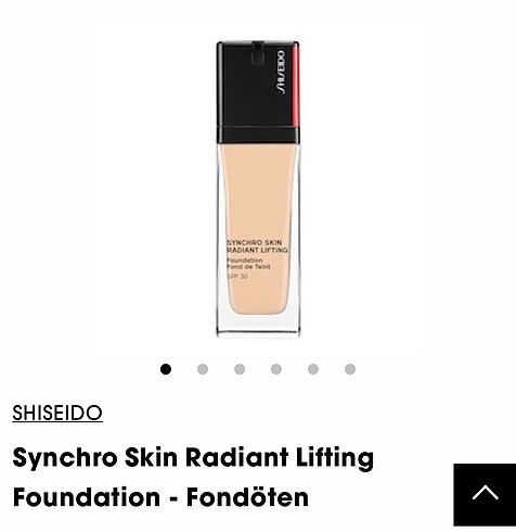 Shiseido fondöten