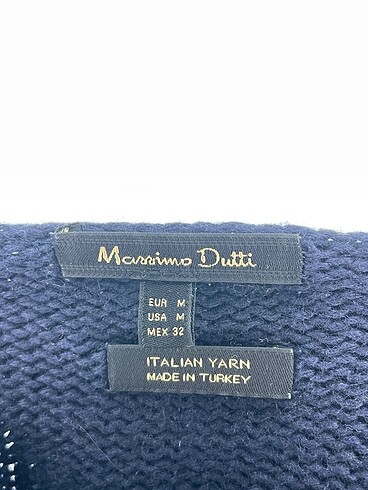 m Beden lacivert Renk Massimo Dutti Kazak / Triko %70 İndirimli.