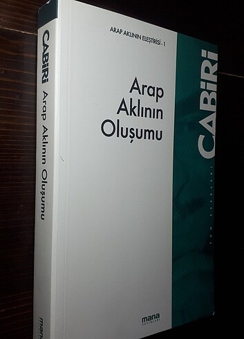 Cabiri Arap Aklının Oluşumu ve 3 kitap Sıfır