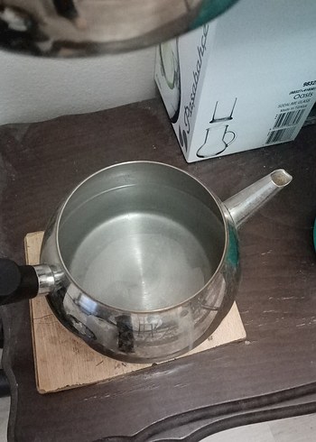 Korkmaz Çelik Çaydanlık Seti orta boy arızalı - Görsel 2