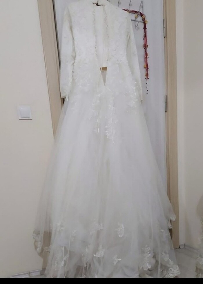 Tesettür gelinlik - Görsel 2