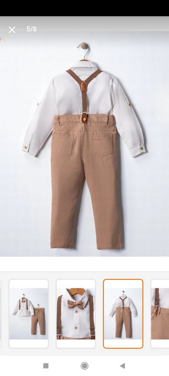 1 kez doğum gününde giydirdim temiz üründür - Görsel 3