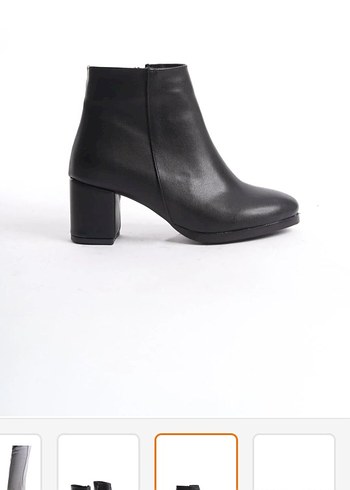 Kadın Blok Topuklu Bot - Görsel 3