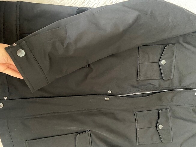 l/xl Beden siyah Renk sarar erkek mont