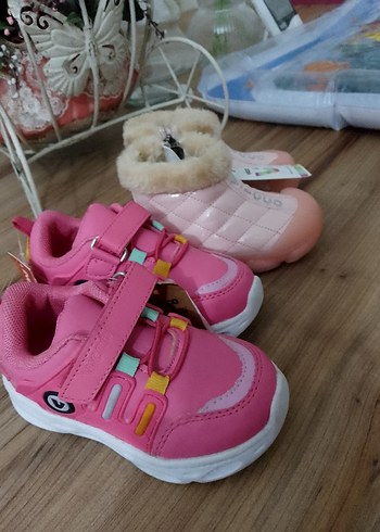 Pembe Kürklü Kız Çizmesi Vicco İlk adım ayakkabısı bot - Görsel 4