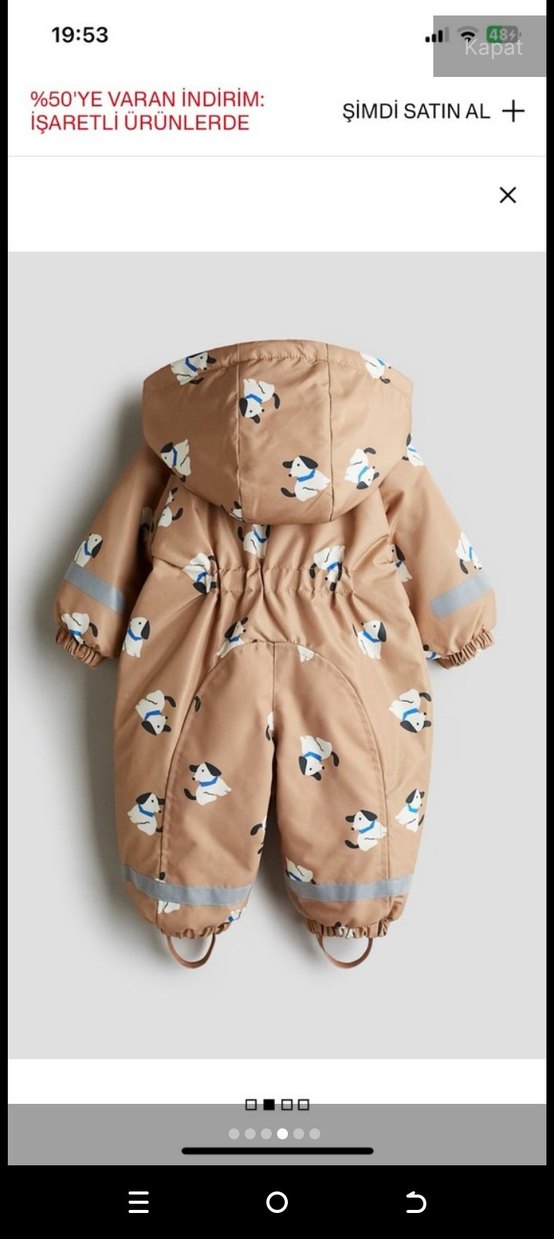 H&M Kız Bebek Tulumu - Görsel 2