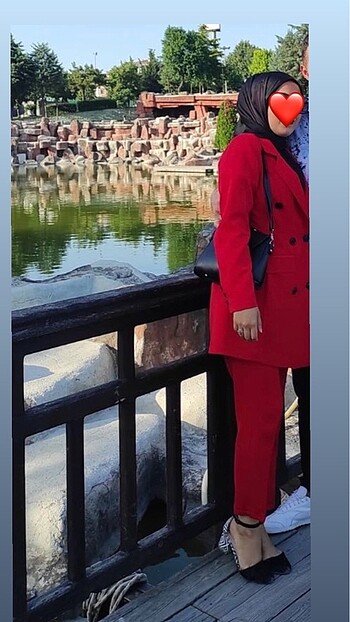 Tesettür. Ceketli takım