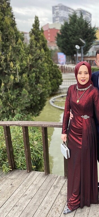 Diğer Bordo abiye