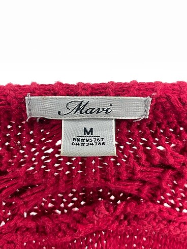 m Beden bordo Renk Mavi Jeans Hırka %70 İndirimli.