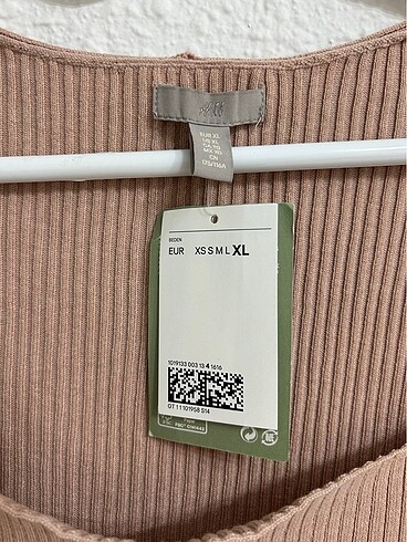 xl Beden H&M Bej Triko Üst