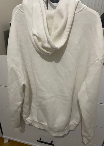 l Beden beyaz Renk Beyaz oversize hırka ceket