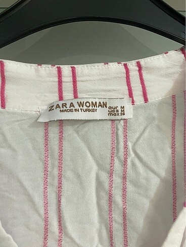 m Beden Zara gömlek
