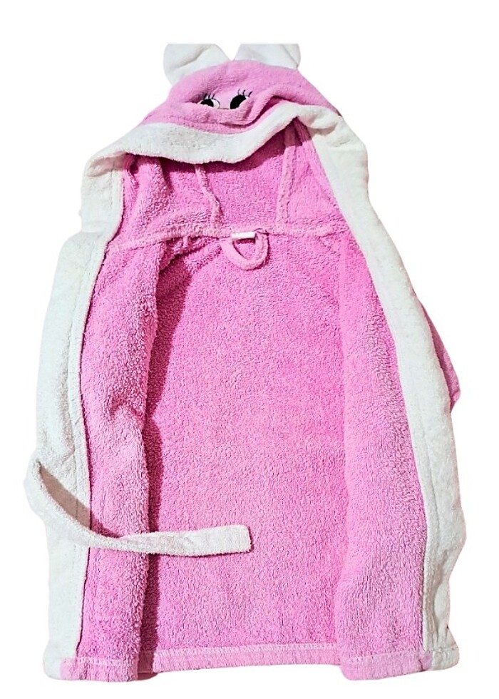 Bebek bornoz (kundak havlu hediyeli) - Görsel 3