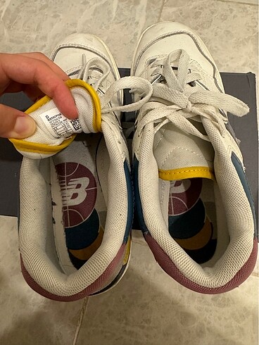 38 Beden beyaz Renk New Balance 550 Kadın Sneaker