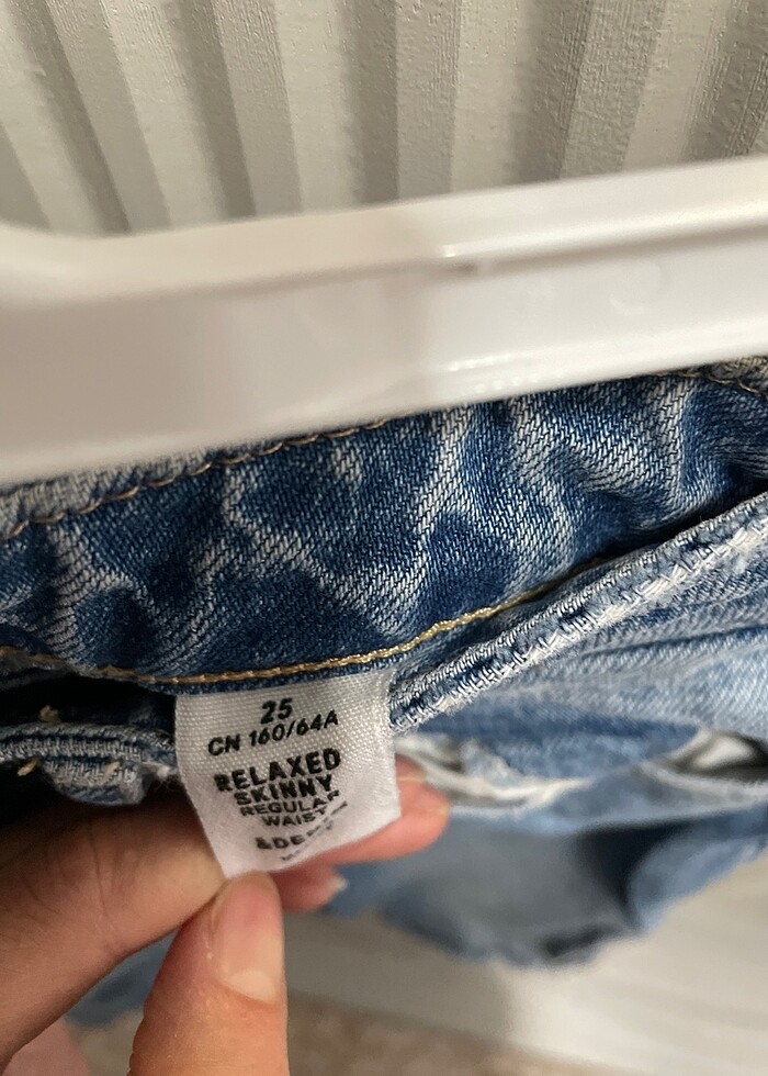 Mavi kot pantolon - Görsel 3