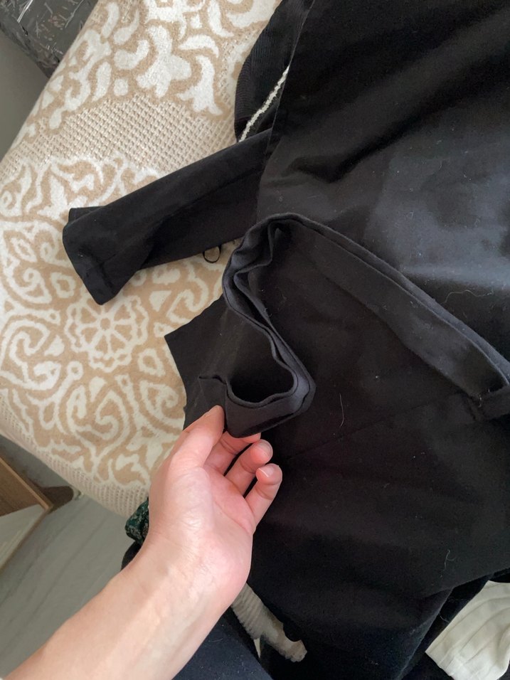 Siyah Kadın Midi Kuşaklı Trençkot - Görsel 3