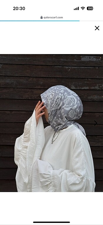 Soft pamuk eşarp
