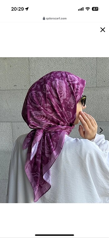 Soft pamuk eşarp