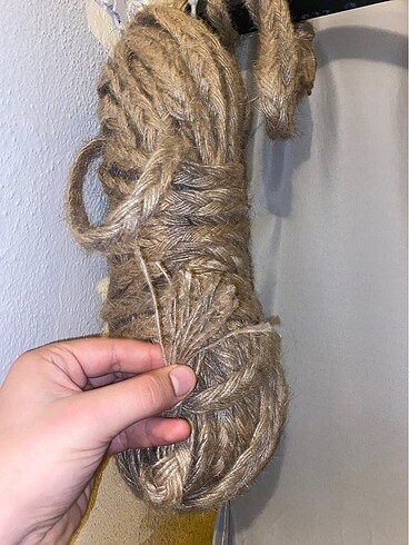  Beden camel Renk Jüt halat