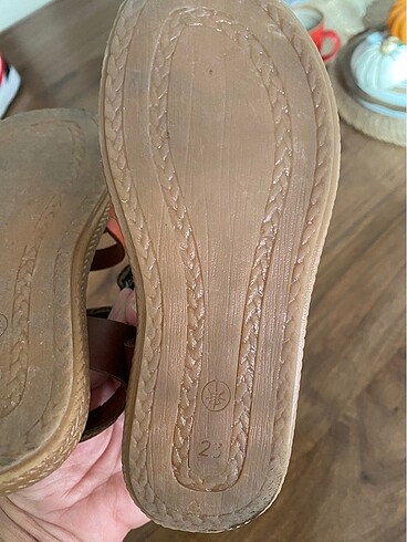 Deri sandalet - Görsel 4