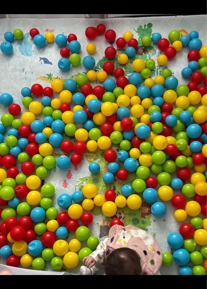 Oyun Havuzu İçin Renkli Toplar - Görsel 3